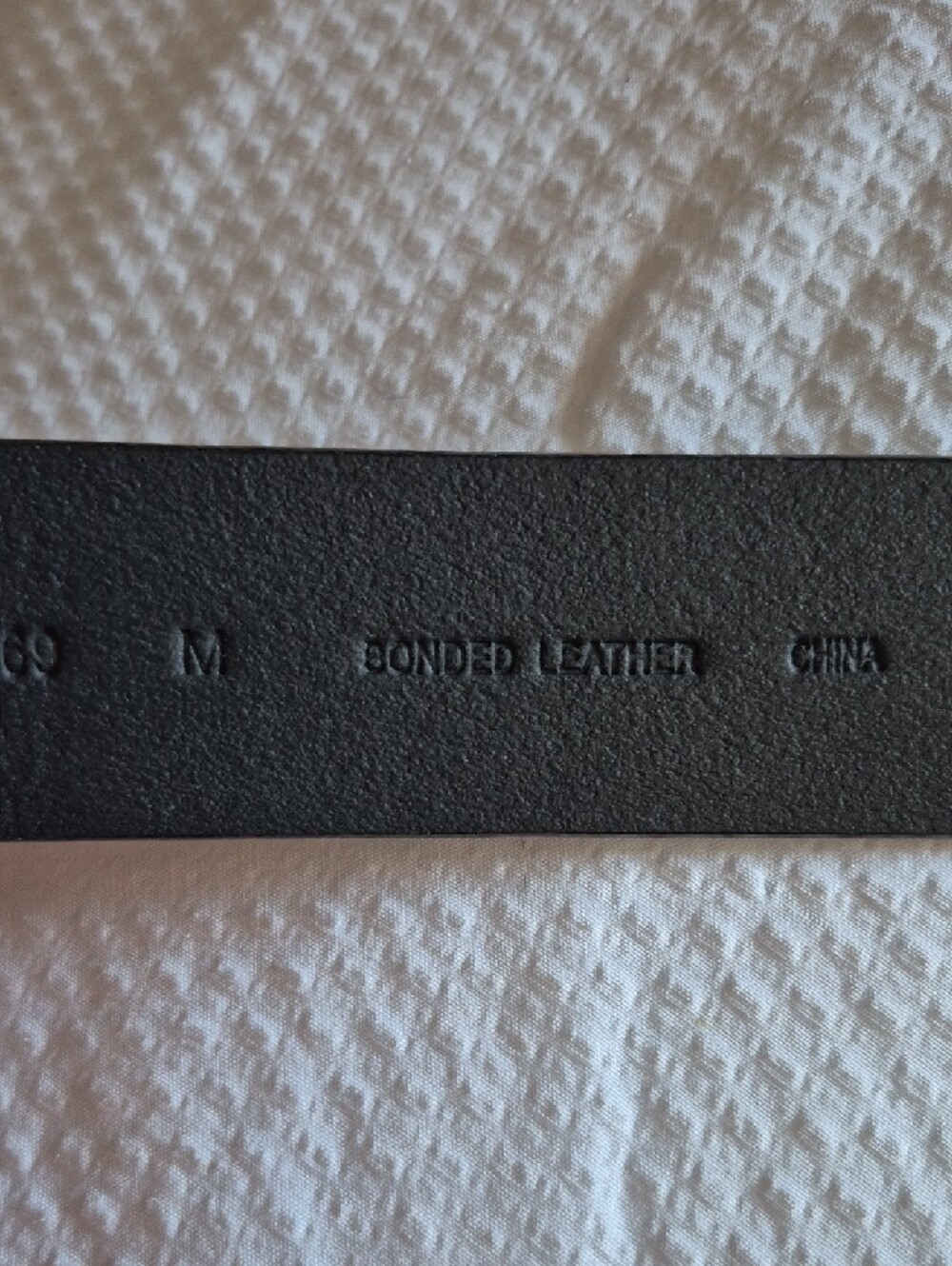 Vintage Graphic Yellow Print Leather Belt - Unbranded - Picture 7 of 7